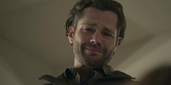 Walker Jared Padalecki crying hard seeing dead Gen Emily Padalecki at coroner office 109. Walker Jared Padalecki crying hard seeing dead Gen Emily Padalecki at coroner office 109.