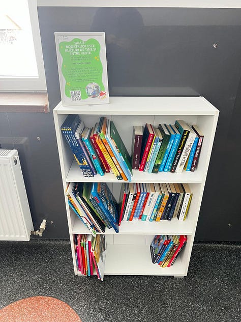 Biblioteca mobilă la Cornești