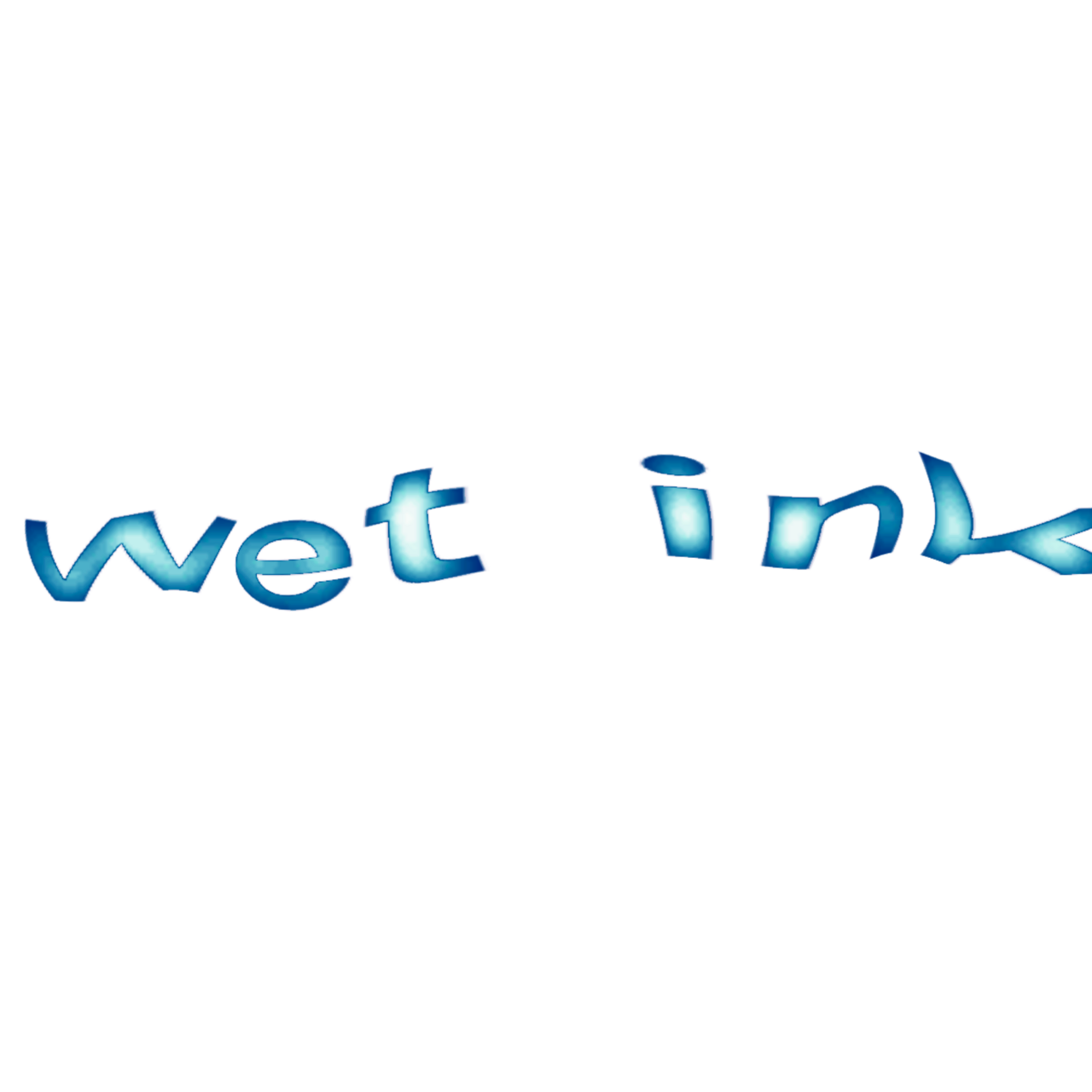 wet ink