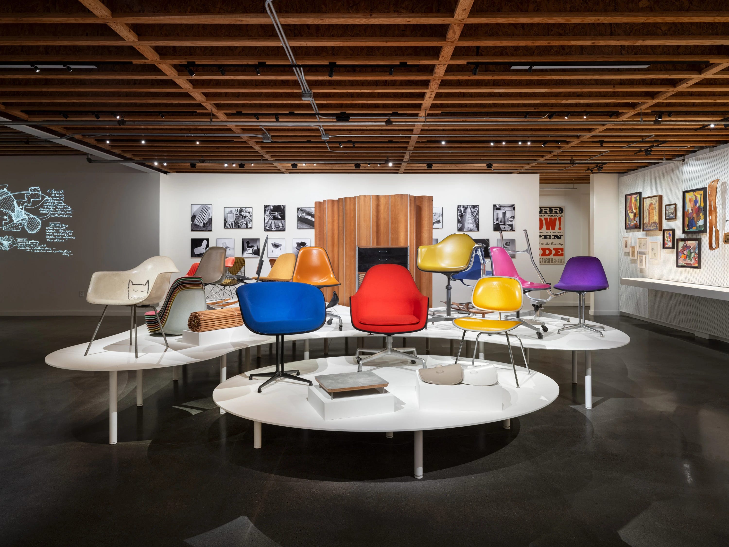 A guided video tour of the Eames Archive