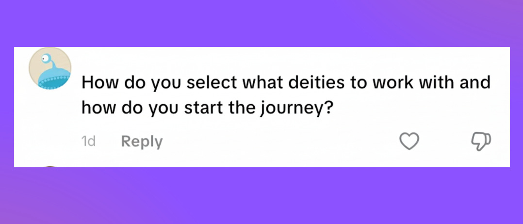 Selecting Deities: How Do You Start The Journey?