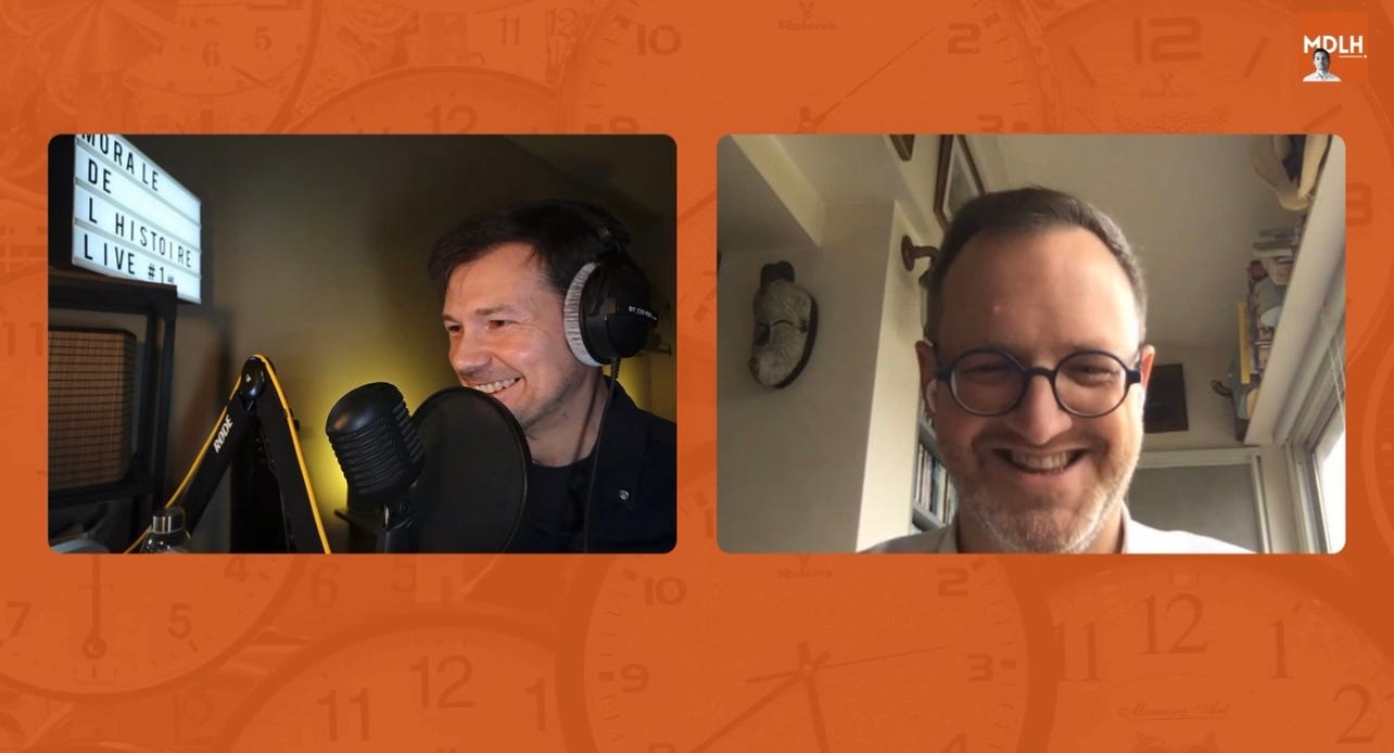 Premier live de Morale de l’Histoire