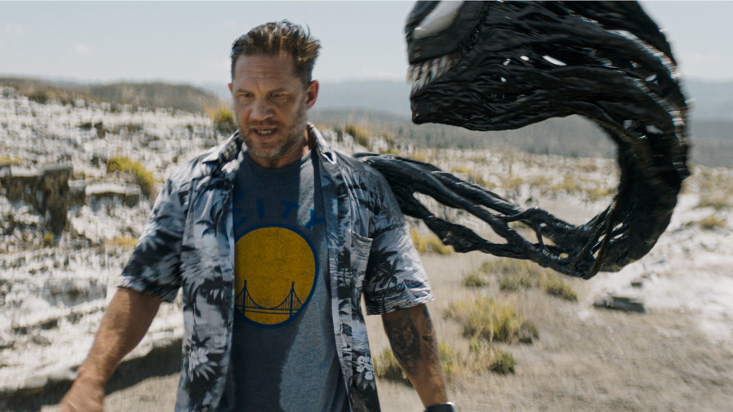 Tom Hardy waves goodbye to Venom in The Last Dance