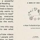 [1-2-Read] How To Build A Bank of Ideas From Your Reading (expanded) 