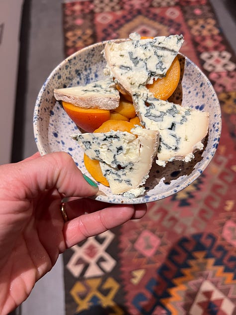 Tomato toast, Schultutes, stone fruit and first days of school