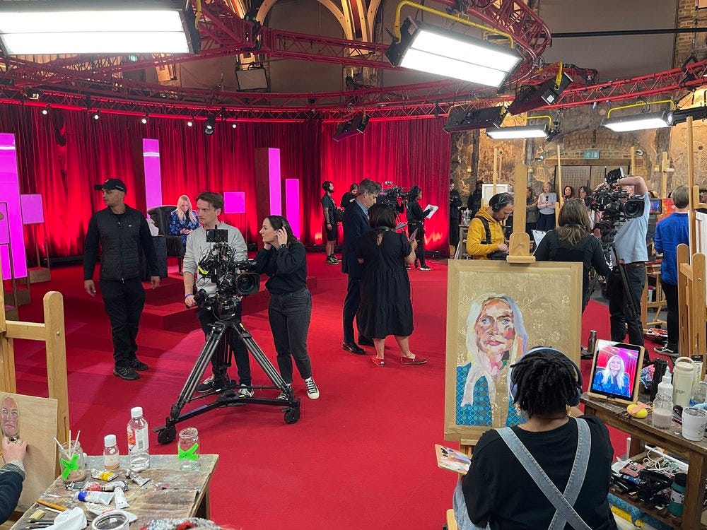 What you don't see on TV!