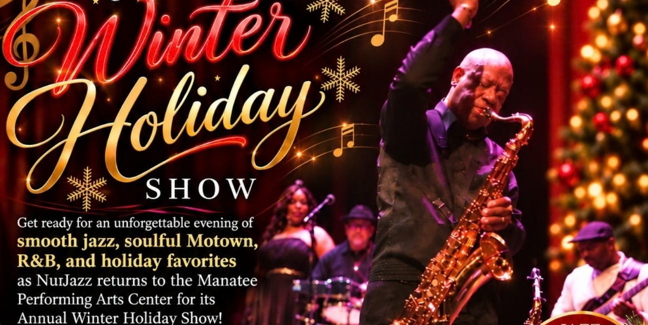 NuJazz Band to Bring Winter Holiday Show to Manatee Performing Arts Center