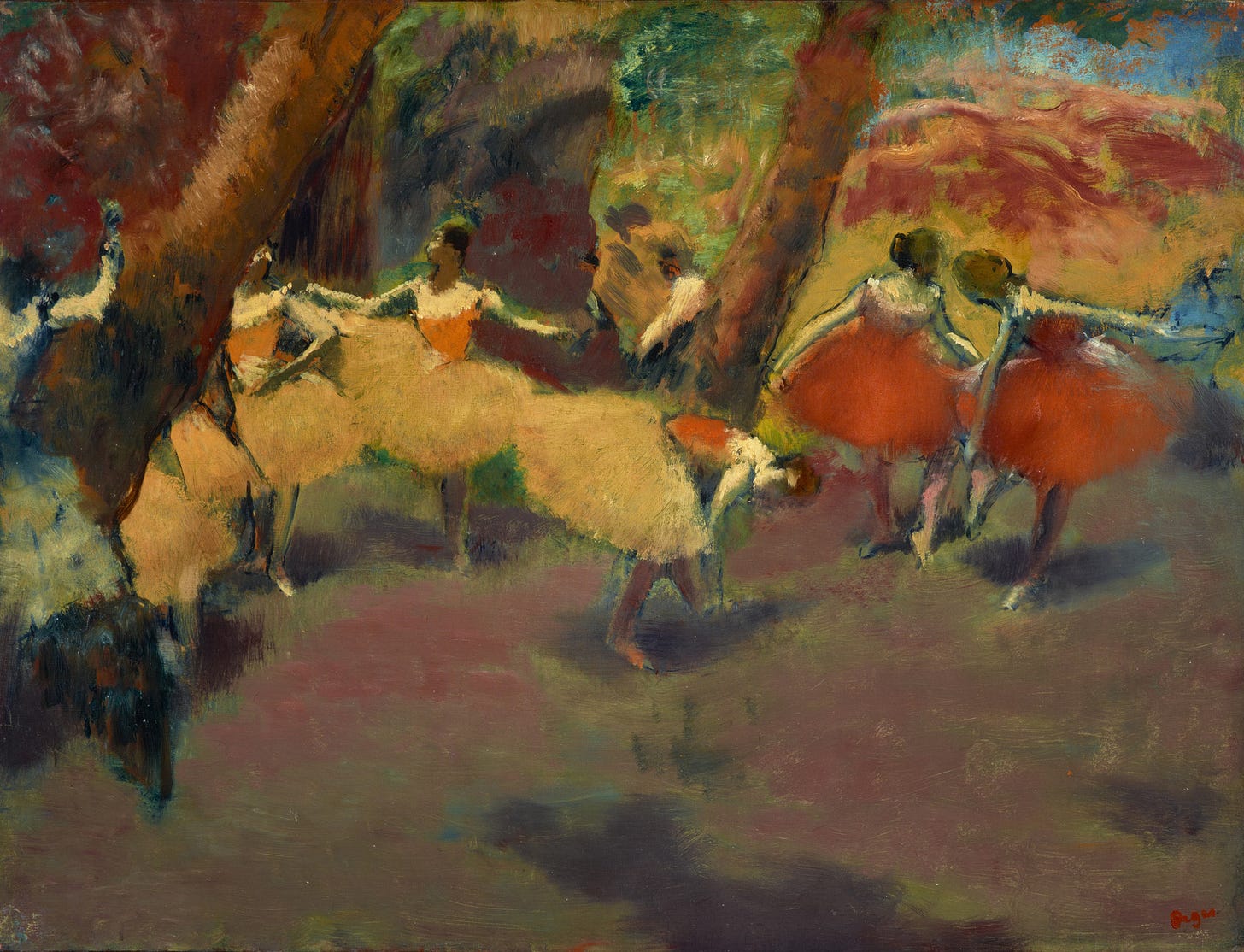 Before the Performance by Edgar Degas, National Galleries of Scotland Before the Performance by Edgar Degas, National Galleries of Scotland