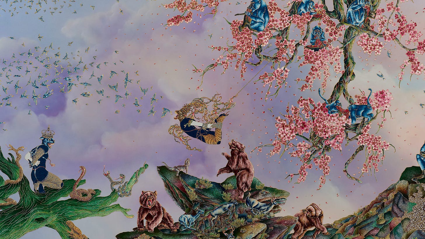 珈琲貴族 A3複製原画 PARADISE-SQUALL- Paradise Lost - by Ashley Honeysett - I Recommend Books