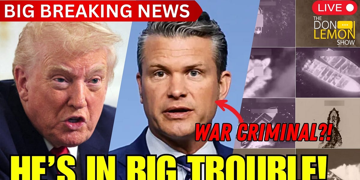 HOT TOPICS Is Pete Hegseth a War Criminal?! December 1st, 2025