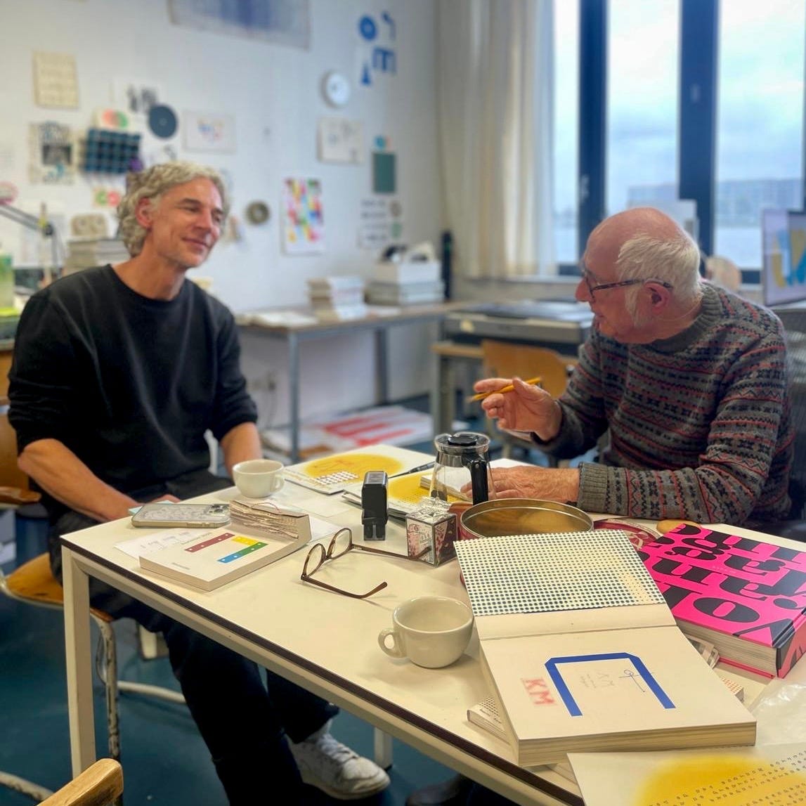 LEGEND: Karel Martens reveals his favorite cover.