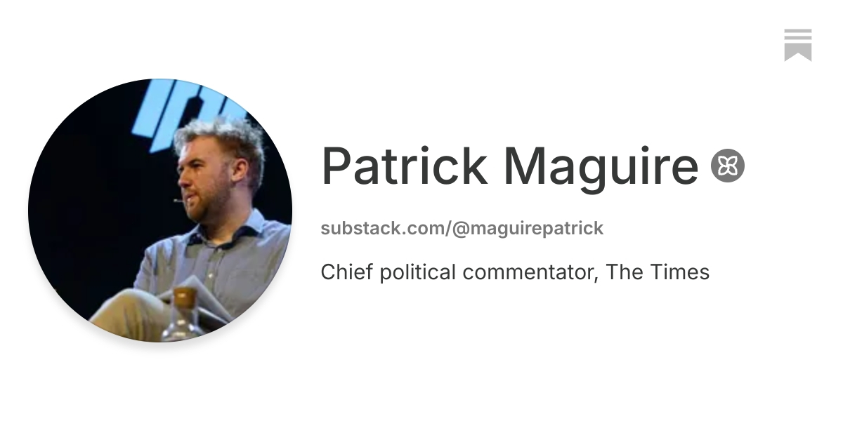 Patrick Maguire | Substack