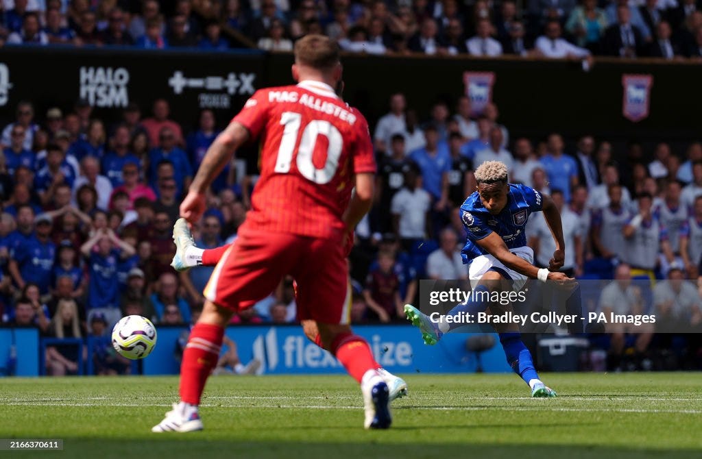 Ipswich Town v Liverpool - Premier League - Portman Road