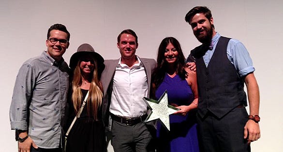 Swipe Left Productions' "Dessert" won Best Film at the 2015 Indianapolis 48 Hour Film Project. Swipe Left Productions' "Dessert" won Best Film at the 2015 Indianapolis 48 Hour Film Project.