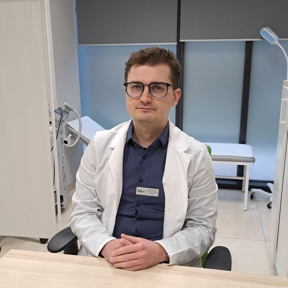 Artwork for Marcin Marzec, kardiolog, lipidolog, echokardiografista