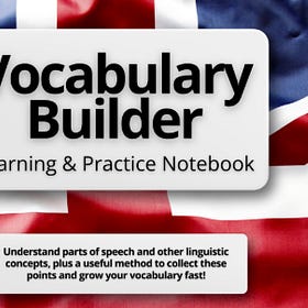 Vocabulary Builder Notebook
