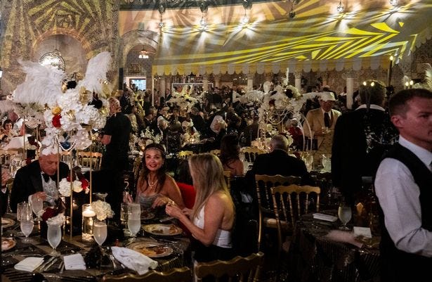 Trump seen at Mar-a-Lago Halloween party with dubious theme before SNAP aid  ends | Irish Star