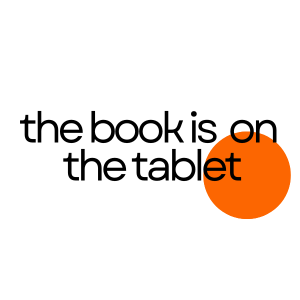Artwork for The book is on the tablet