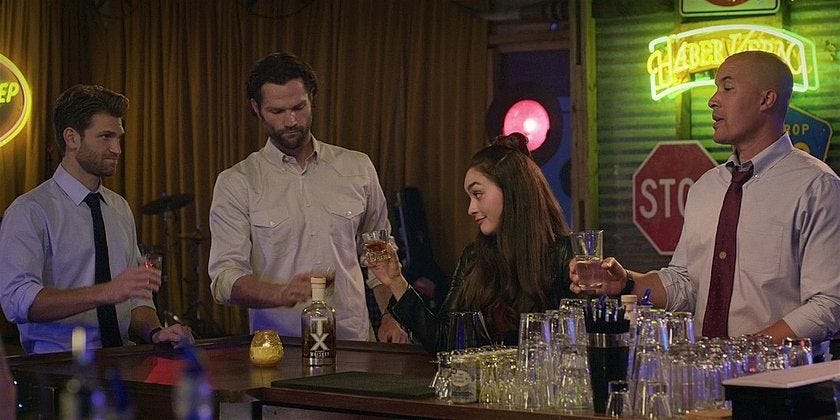 Walker Micki toasting Cordell for getting back on force 1.16. Walker Micki toasting Cordell for getting back on force 1.16.