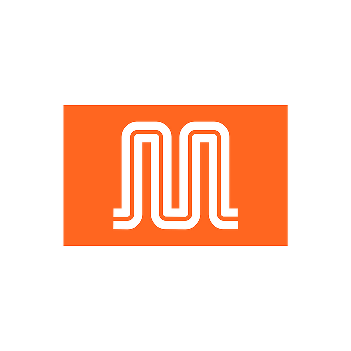 Kenneth Hollick's 1974 logo for Greater Manchester Transport.