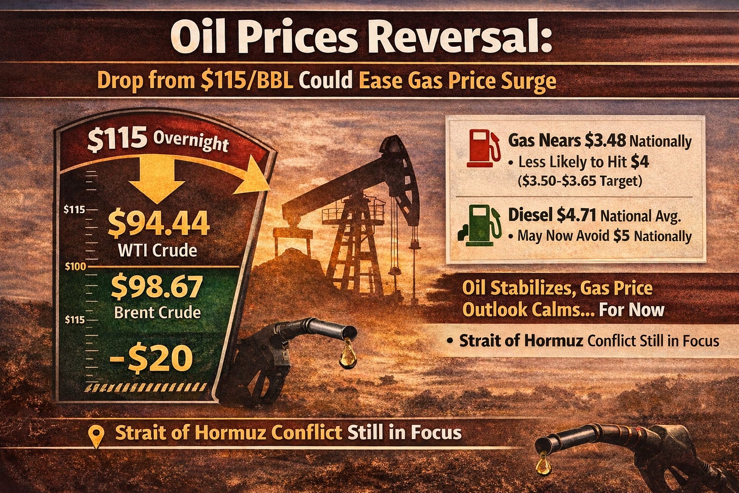 Oil Prices Pull Back After Overnight Surge — What It Now Means for Gas ...