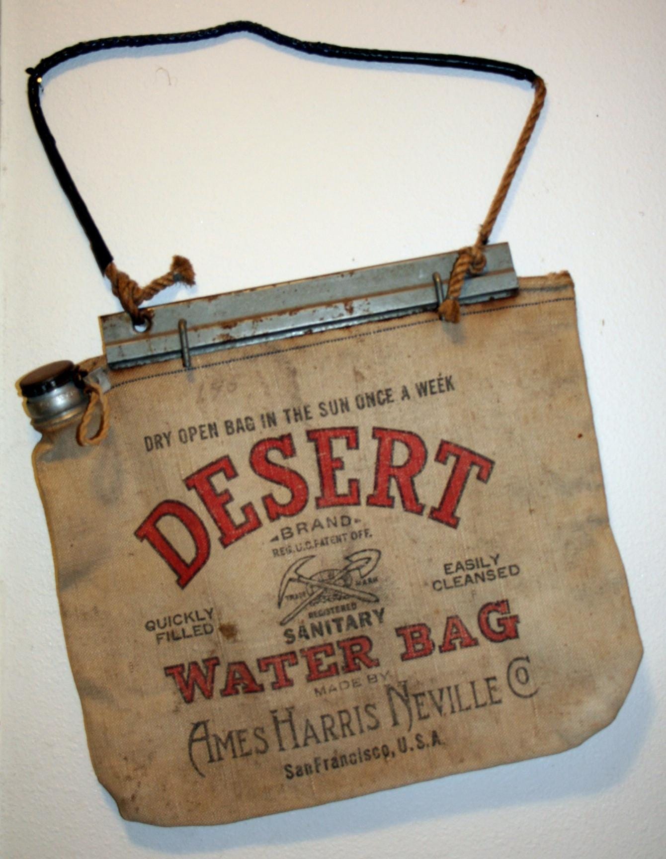 Canvas Water Bags | Jaci Dawn Canvas Water Bags | Jaci Dawn