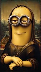 Minion Mona Lisa Parody Artwork ...