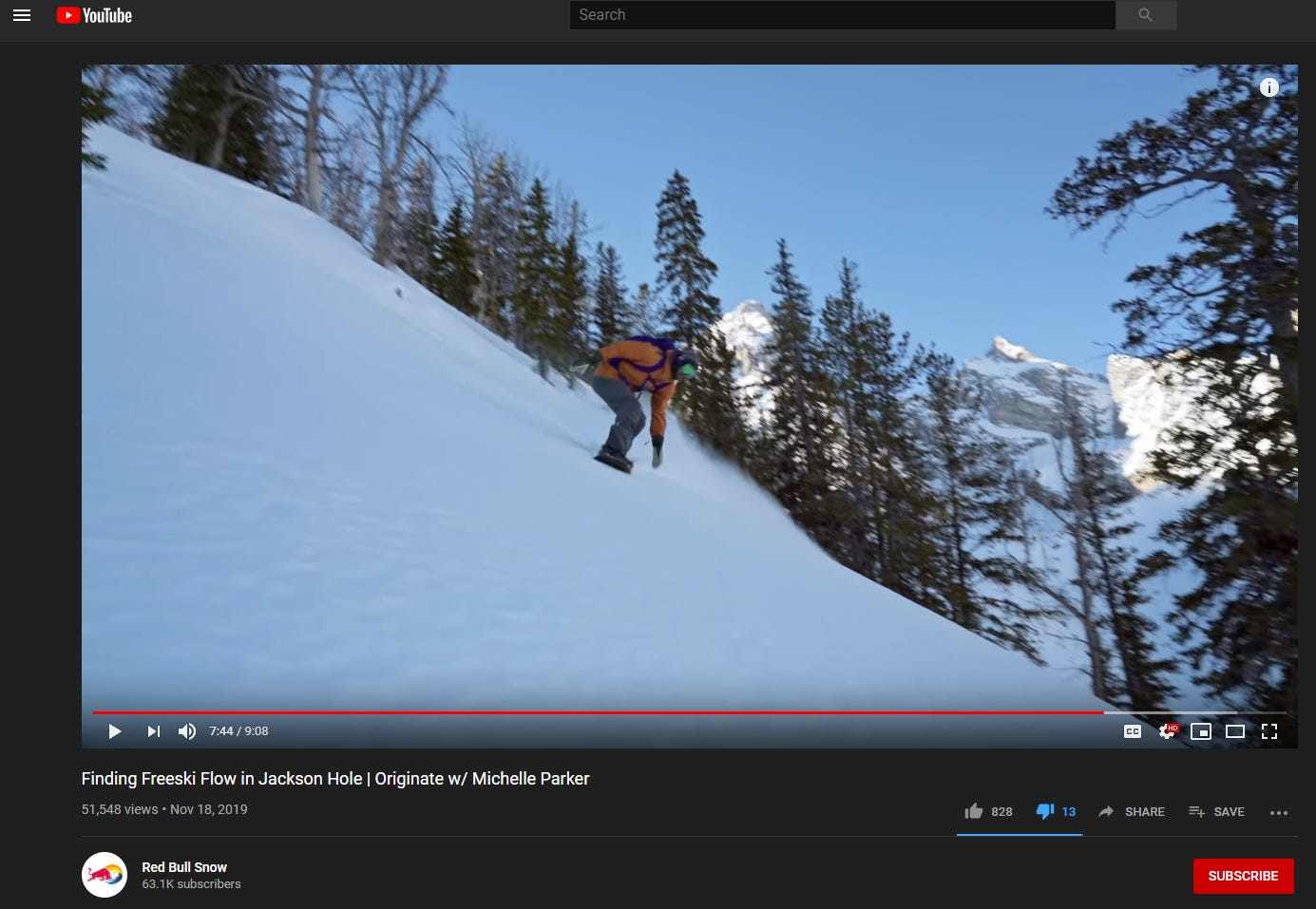 Commercial Video Use of GTNP WILDERNESS