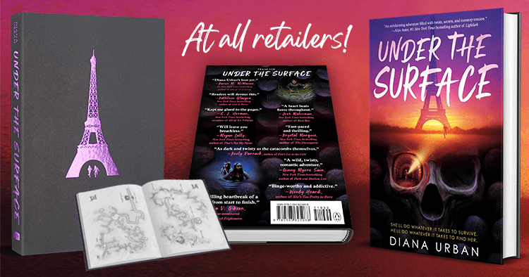 Under the Surface cover, back cover, and casing details