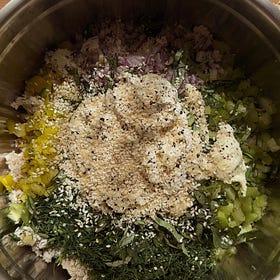 Herby Sesame Chicken Salad 