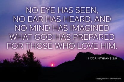 1 Corinthians 2:9 | Today's Christian Woman 1 Corinthians 2:9 | Today's Christian Woman