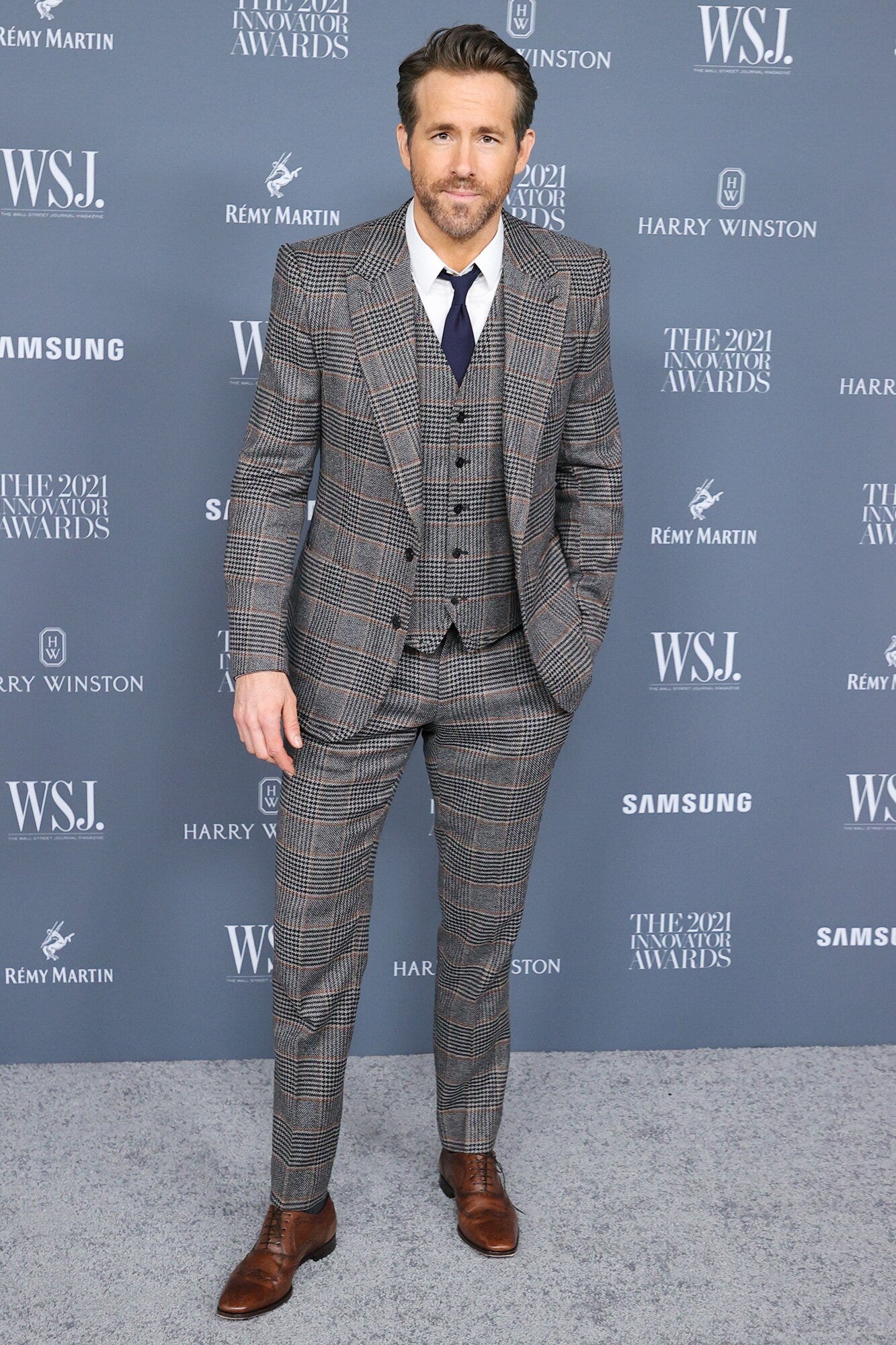 Ryan Reynolds Thanks Blake Lively in Speech at WSJ Innovators Event |  PEOPLE.com