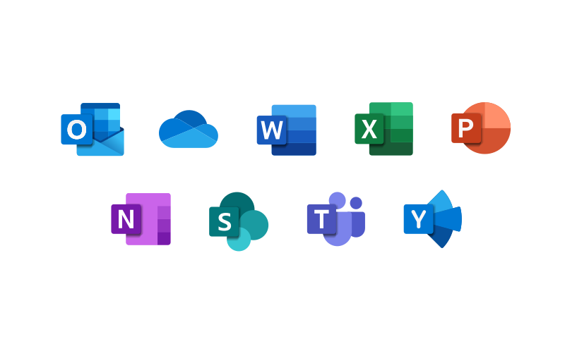 Applicazioni di Microsoft 365 Applicazioni di Microsoft 365