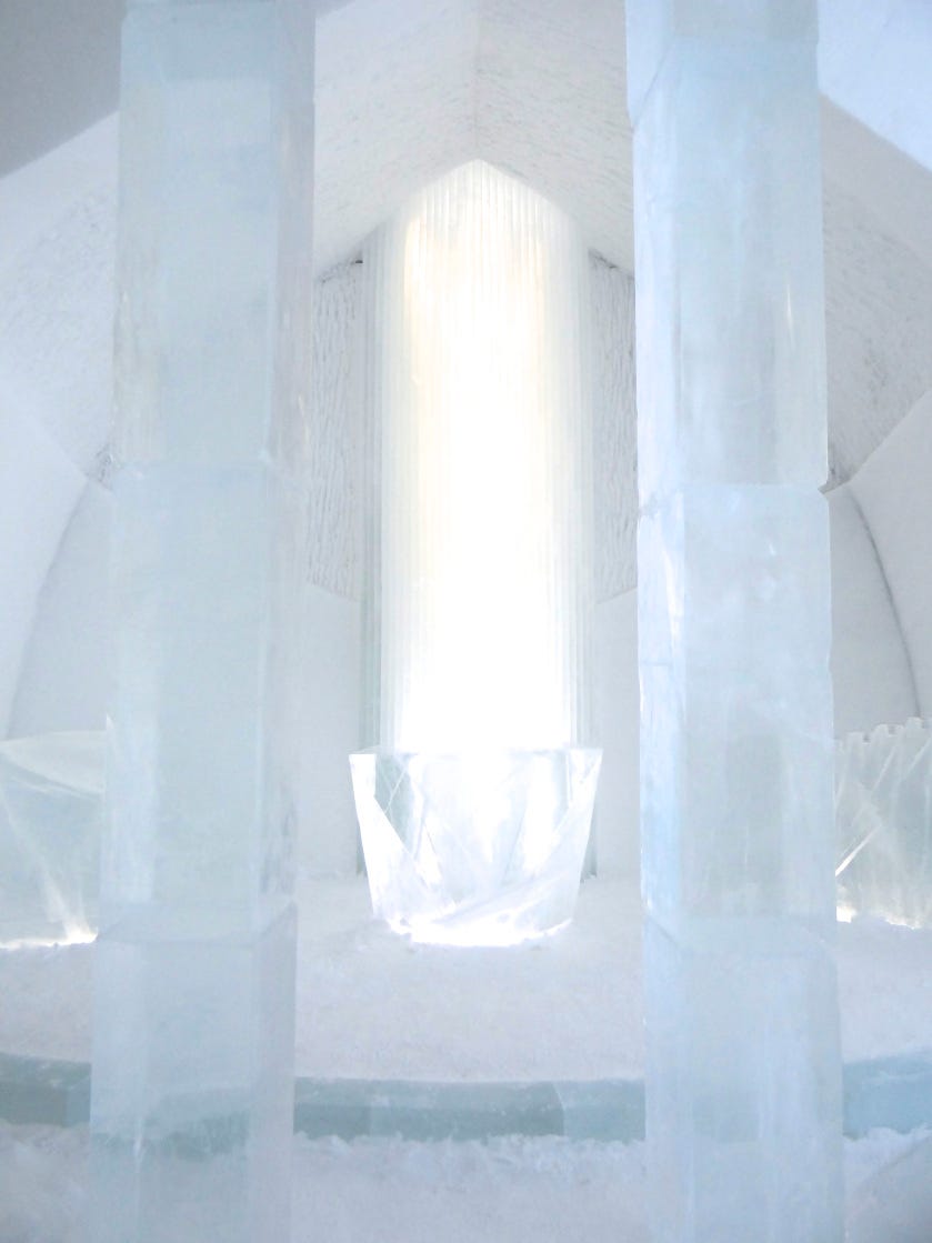 The coldest pulpit you'll ever see