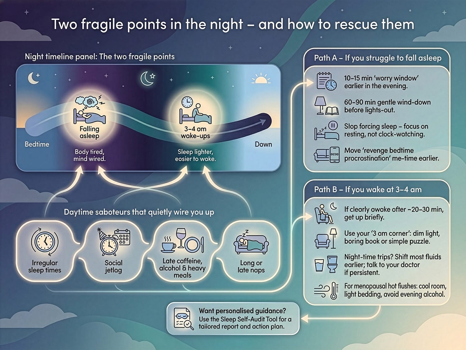 Why Do You Keep Waking Up at 3 am? A 7-Night Sleep Fix