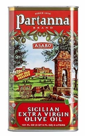 Partanna® Sicilian Extra Virgin Olive Oil, 101 fl oz - Kroger