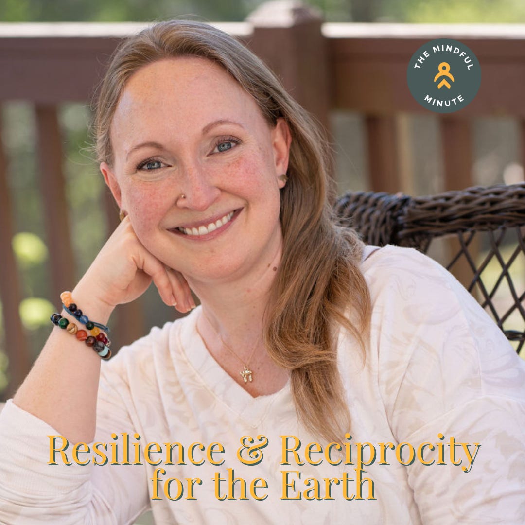 Resilience and reciprocity for the earth Resilience and reciprocity for the earth
