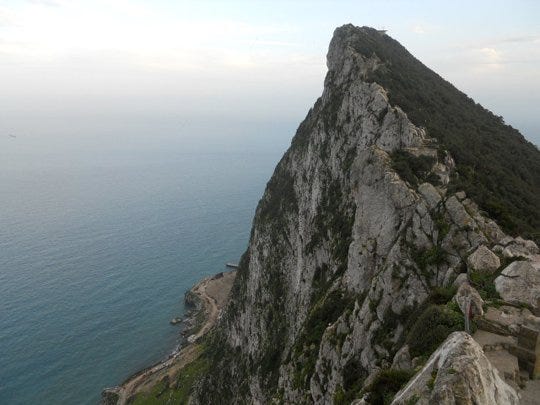 The Rock of Gibraltar Majestic Rock of Gibraltar