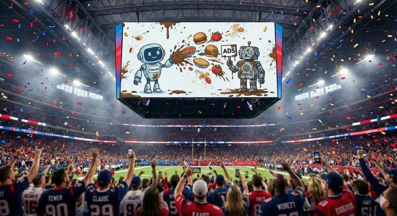 superbowl #advertising #ai #anthropic #google #openai | Shiv Singh | 29  comments