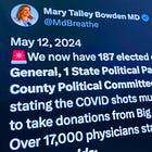 Thousands of Doctors, Hundreds of Political Figures Demand COVID Shots Pulled Off Market, Pledge to Deny Big Pharma Donations: Dr. Mary Talley Bowden with 'Americans for Health Freedom'