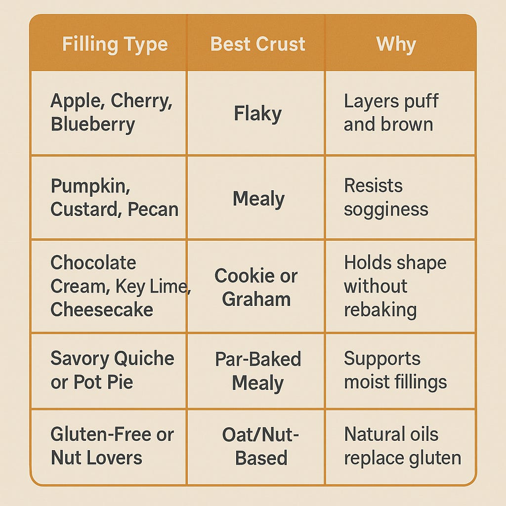 🥧 The Science of Pie Crusts: From Flaky Layers to Crumb Bases