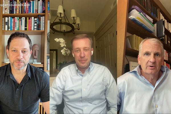 Live Video | The Long Game with Jake Sullivan & Jon Finer | The Long ...