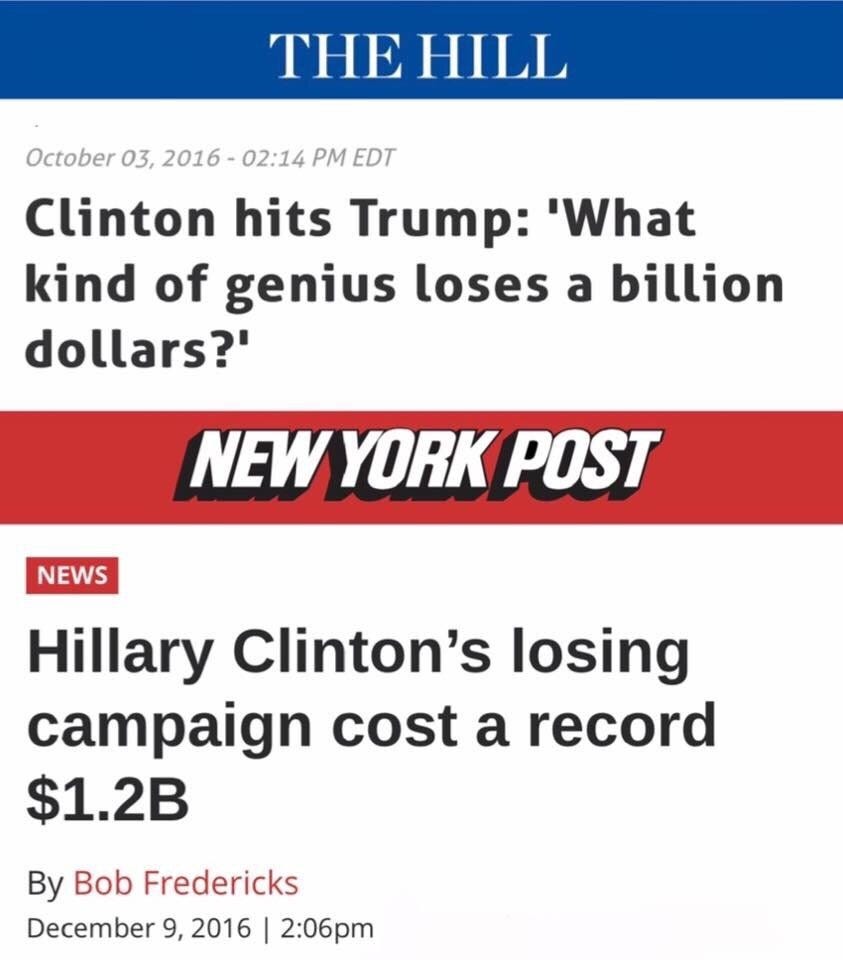 Losing a Billion Losing a Billion