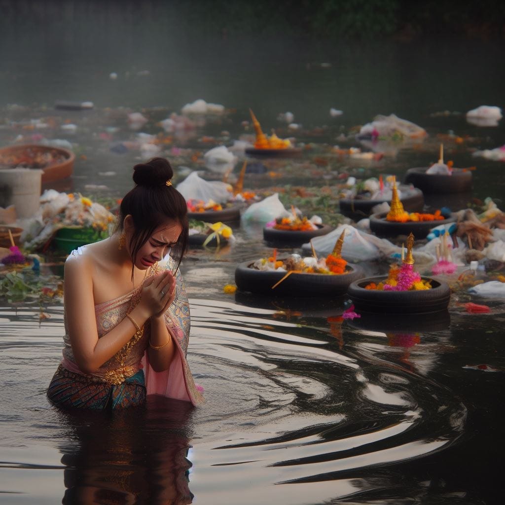 May be an image of 1 person and temple