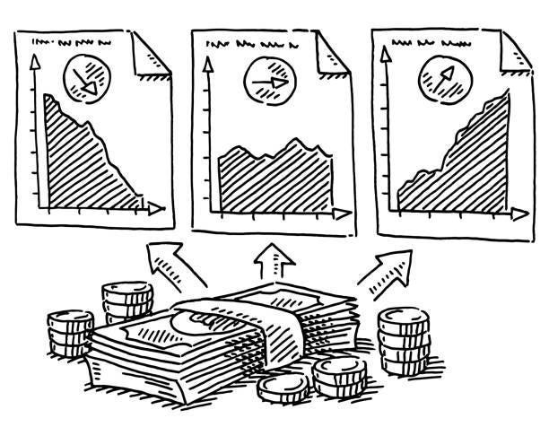 Money Investment Allocation Options Drawing Hand-drawn vector drawing of a Money Investment with three Allocation Options. Black-and-White sketch on a transparent background (.eps-file). Included files are EPS (v10) and Hi-Res JPG. 3-Scenario Financial Model: Base, Upside, and Downside stock illustrations Money Investment Allocation Options Drawing Hand-drawn vector drawing of a Money Investment with three Allocation Options. Black-and-White sketch on a transparent background (.eps-file). Included files are EPS (v10) and Hi-Res JPG. 3-Scenario Financial Model: Base, Upside, and Downside stock illustrations