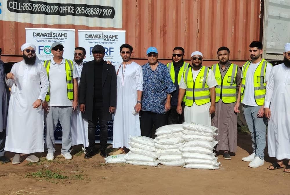 Faizan Global Relief Foundation Delivers Food Aid, Hospital Beds to Thyolo Community