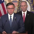 Seditionist Mike Johnson Will Certify 2024 Election Ifffffffffff He Thinks It’s Juuuuuuuust Right