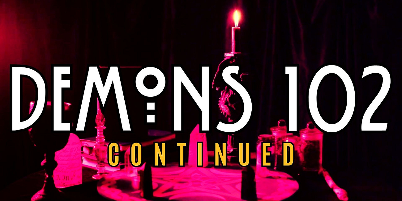 👹Demons 102, More Information