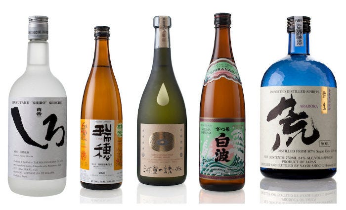 Delving Into The 5 Main Styles Of Shochu