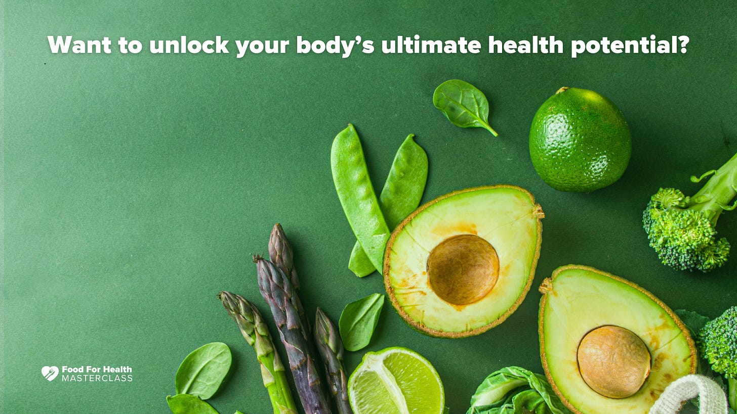 Food for Health Masterclass--access today